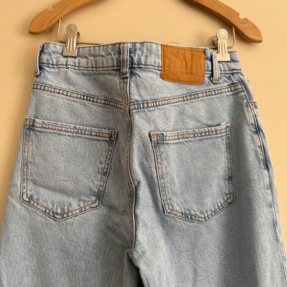 Zara Z1975 High-Waist Mom Leg Jeans - Picture 3 of 4